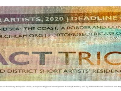 Interreg Muse: call to select 9 artists for an artist residency from 09 May to 11 July 2020 in Tricase