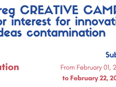 Interreg Creative Camps: call for interest for innovative ideas – deadline 5 March