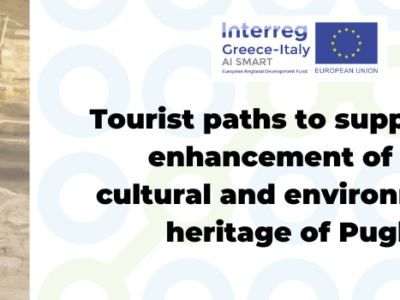 Interreg AI Smart in Puglia: 2 sustainable paths from the port of Otranto to the inland territories