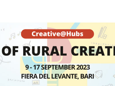 Interreg Creative@HUBs organizes in Bari the Rural Creativity Fair